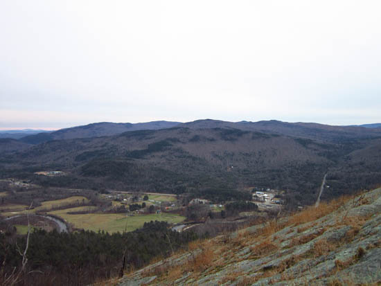 Tenney Mountain (left) as seen from Rattlesnake Mountain - Click to enlarge