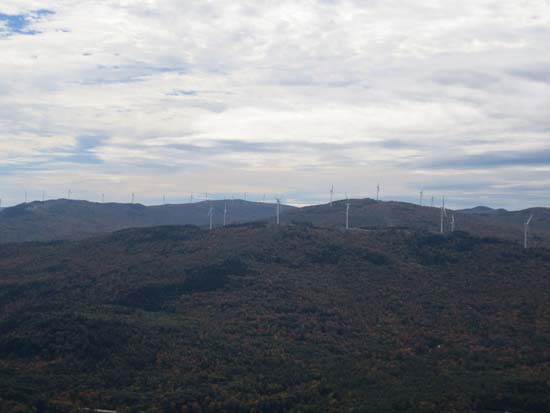 The new view of the windfarm from Rattlesnake Mountain - Click to enlarge