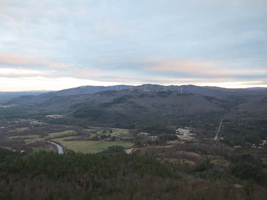 The new view of the windfarm from Rattlesnake Mountain - Click to enlarge