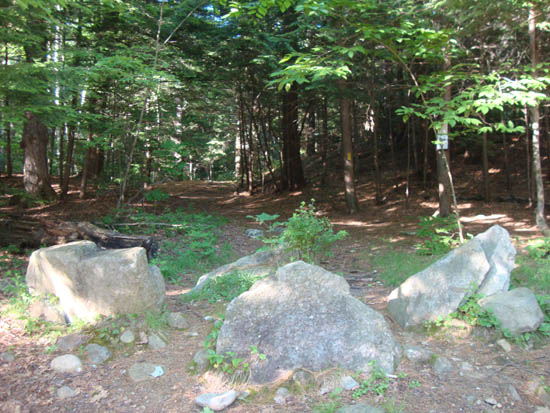 The Rattlesnake Mountain Trail trailhead on off Buffalo Road