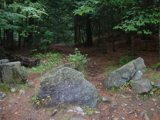 The Rattlesnake Mountain Trail trailhead on off Buffalo Road