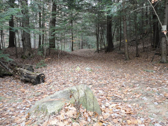 The Rattlesnake Mountain Trail trailhead on off Buffalo Road