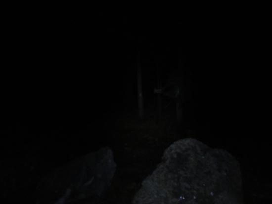 The Rattlesnake Mountain Trail trailhead on off Buffalo Road