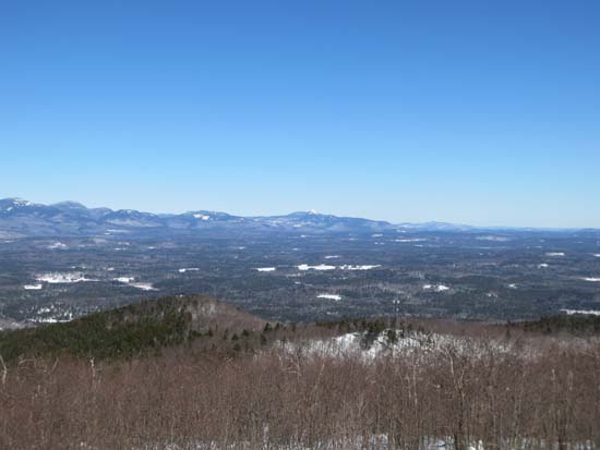 Looking at Mt. Chocorua from the Red Hill fire tower - Click to enlarge
