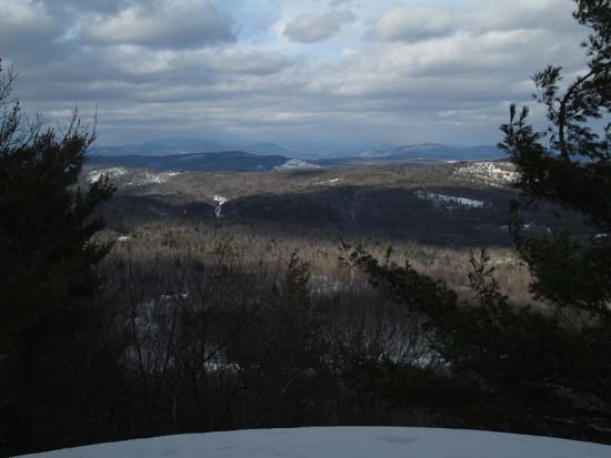 Looking at northeast from near the summit of from Sanbornton Mountain - Click to enlarge