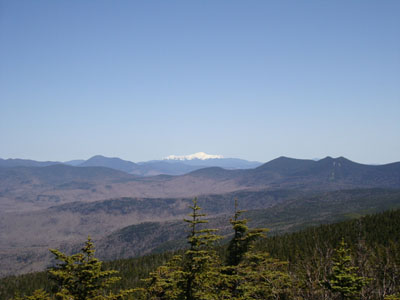 Looking northeast at Mt. Washington and the Tripyramids from the Sandwich Mountain summit - Click to enlarge