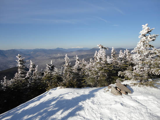 Looking at Mt. Washington from Sandwich Dome - Click to enlarge