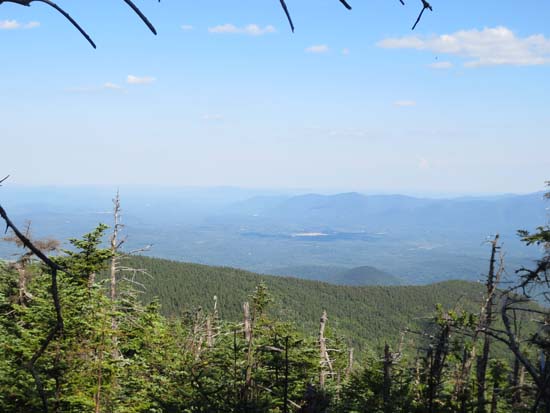 The eastern Ossipees as seen from near the summit of Sandwich Dome - Click to enlarge