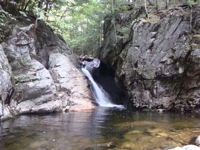A cascade near the Bennett Street Trail