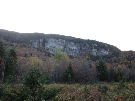 Large cliffs on the northern spur of Goback Mountain (also known as Valhalla?)