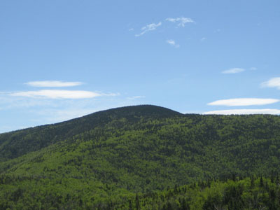 Loon Mountain's North Peak as seen from Mt. Liberty