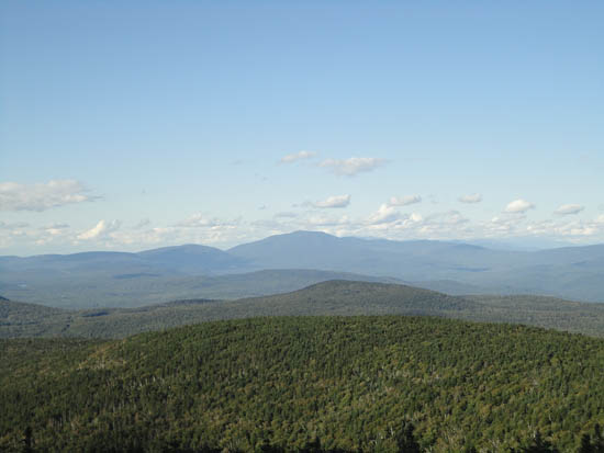 Looking at Mt. Moosilauke from the Smarts Mountain fire tower. - Click to enlarge