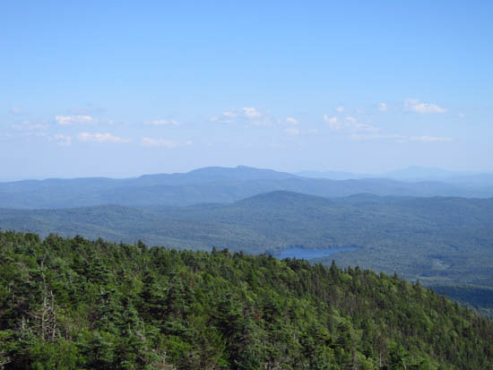 Looking at Mt. Cardigan from the Smarts Mountain fire tower. - Click to enlarge