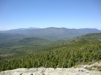 Looking at Mt. Washington and the Carters from South Baldface - Click to enlarge