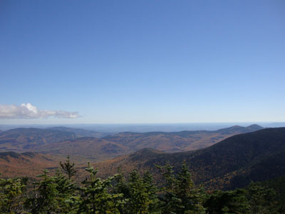 Looking into the Wild River Valley from near the summit of South Carter - Click to enlarge