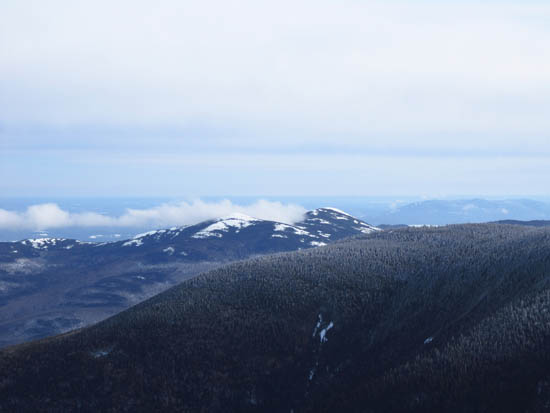 The Baldfaces as seen from the ledge near the summit of South Carter - Click to enlarge