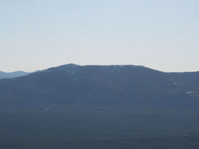 South Moat Mountain (left) as seen from Middle Mountain