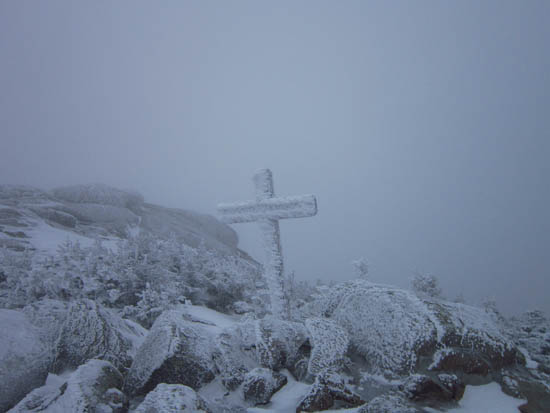 South Twin inside a cloud - Click to enlarge