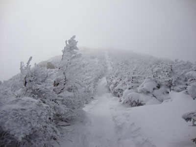 The North Twin Spur near South Twin