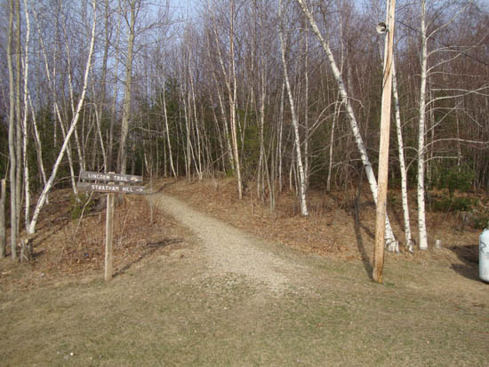 The Lincoln Trail trailhead