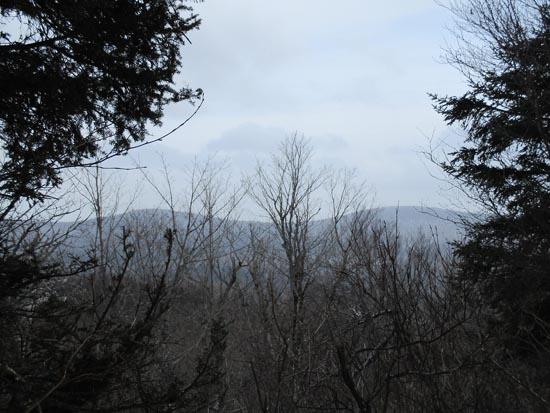 Sugar Hill (right) as seen from Southeast Dead Water Ridge