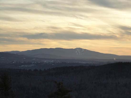 Mt. Sunapee as seen from Bog Mountain