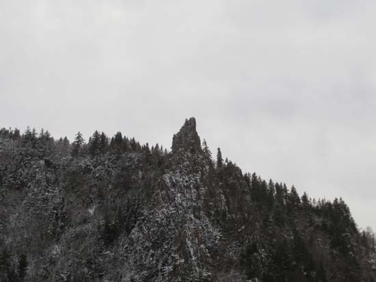 Table Rock as seen from across the notch