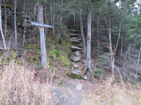 Table Rock Trail trailhead