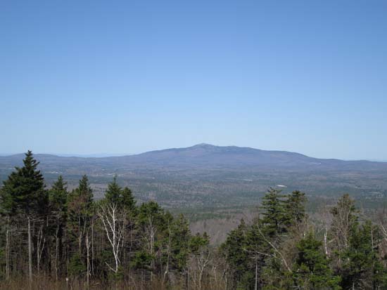 Looking at Mt. Monadnock from Burton Peak - Click to enlarge