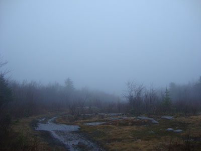 Fog as seen from the northeast peak of Tenney Mountain - Click to enlarge