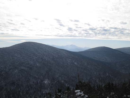 Looking at the Weeks and Presidentials from near the summmit of Terrace Mountain - Click to enlarge