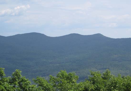 North Twin (middle) as seen from Thorn Mountain