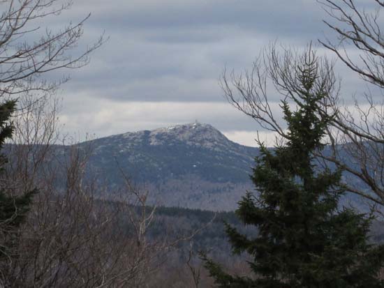 Mt. Cardigan as seen from near the summit of Tinkham Hill - Click to enlarge