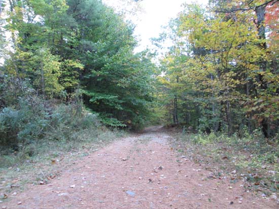 The road heading south from Pleasant Valley Road
