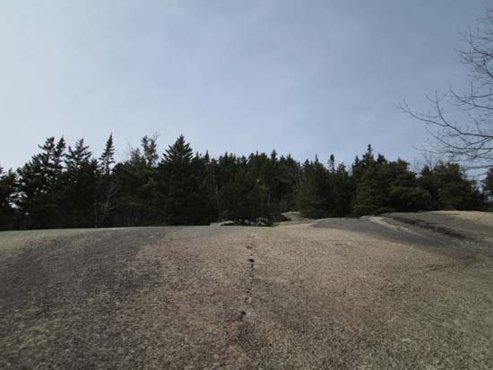 Heading up the Welch-Dickey Loop Trail to Welch Mountain