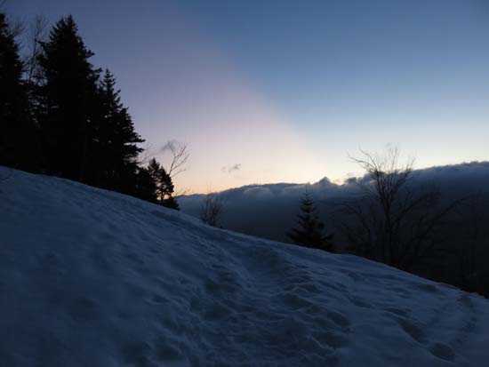 The Welch-Dickey Loop Trail on the way to Welch Mountain