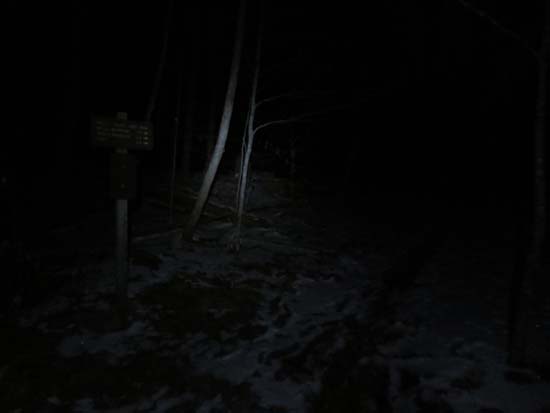 The Welch-Dickey Loop Trail trailhead