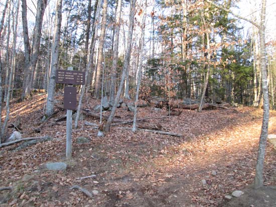 The Welch-Dickey Loop Trail trailhead