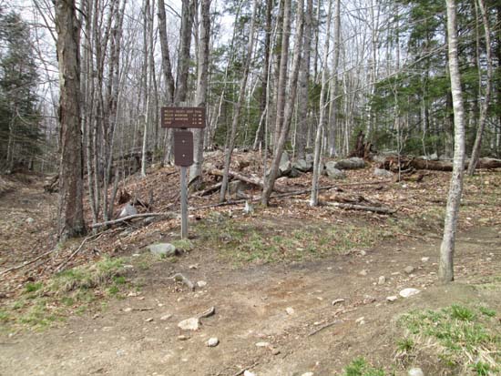 The Welch-Dickey Loop Trail trailhead