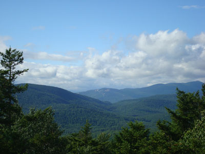Looking at Welch Mountain from near the summit of West Doublehead Mountain - Click to enlarge