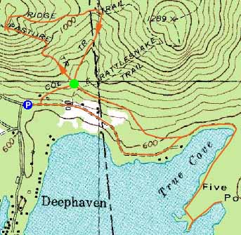 Topographic map of West Rattlesnake