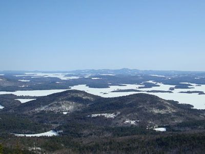 West Rattlesnake (right) as seen from Mt. Percival