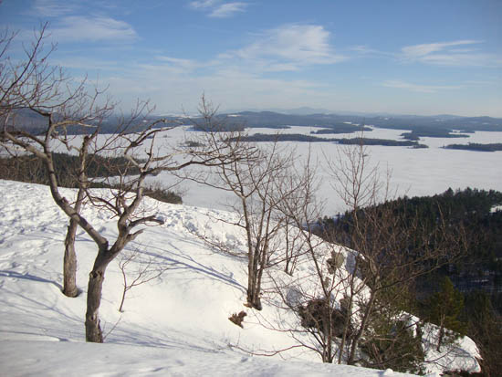 Looking at Squam Lake from West Rattlesnake - Click to enlarge