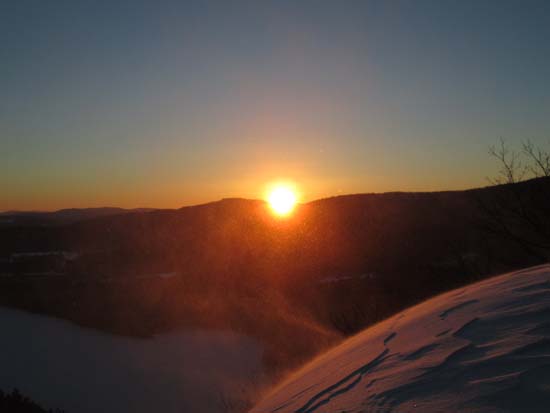 Looking at the Belknaps from the West Rattlesnake ledges - Click to enlarge