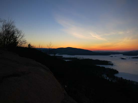 The sunrise from West Rattlesnake - Click to enlarge