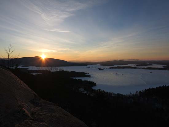 The sunrise from West Rattlesnake - Click to enlarge