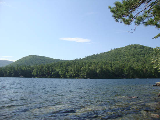 A Five Finger Point swimming hole, West Rattlesnake in the background left