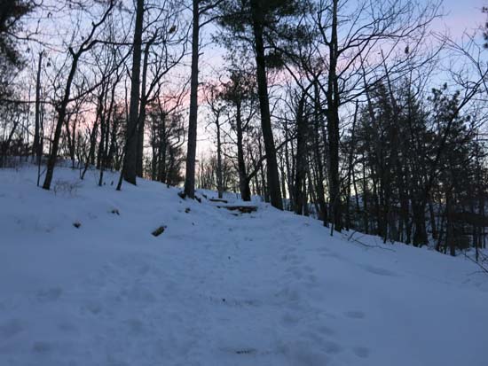 Looking up the Old Bridle Path