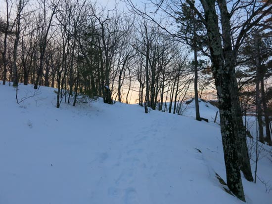 Looking up the Old Bridle Path