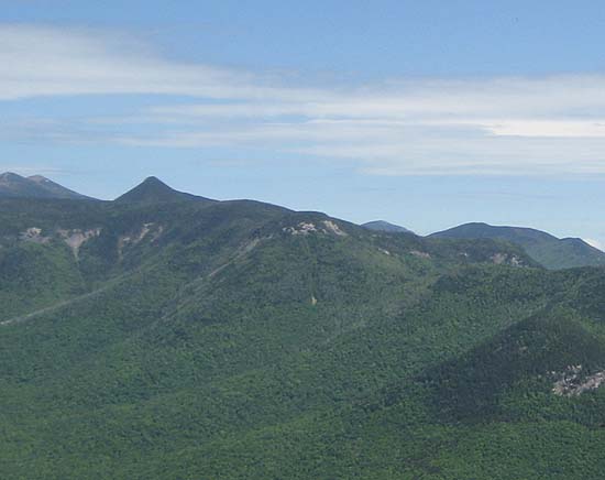 Whaleback Mountain as seen from near the summit of Loon Mountain's North Peak